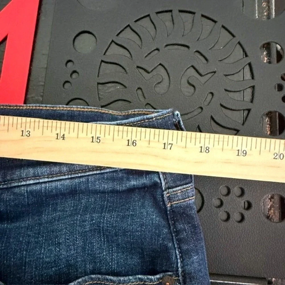 Lucky Brand 223 Straight Leg Dark Wash Blue Denim Jeans‎ Mens 34x28 Actual
